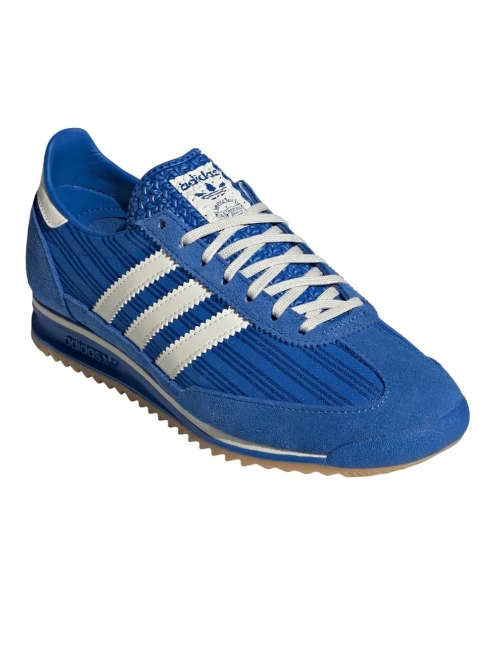 Adidas SL72 OG Women’s Royal Blue Suede Trainer w/Cream Stripes Sz 10 New